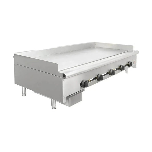 Wells Gas Countertop Griddle NSF Manual Controls 60" - Natural Gas - HDG-6030G