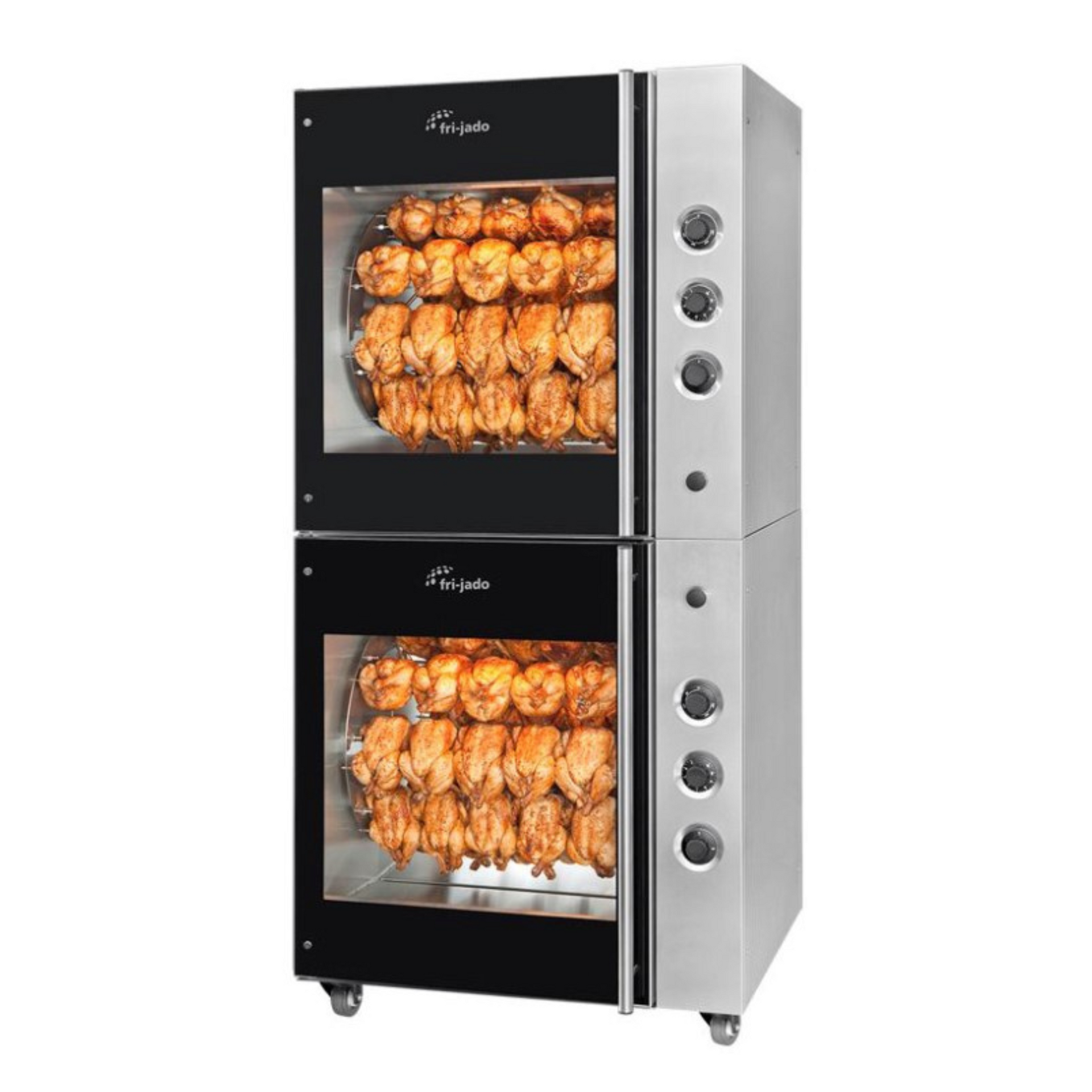 Fri-Jado USA Rotisserie, Double 208 VT 3 Phase - TDR7+TDR7MAN