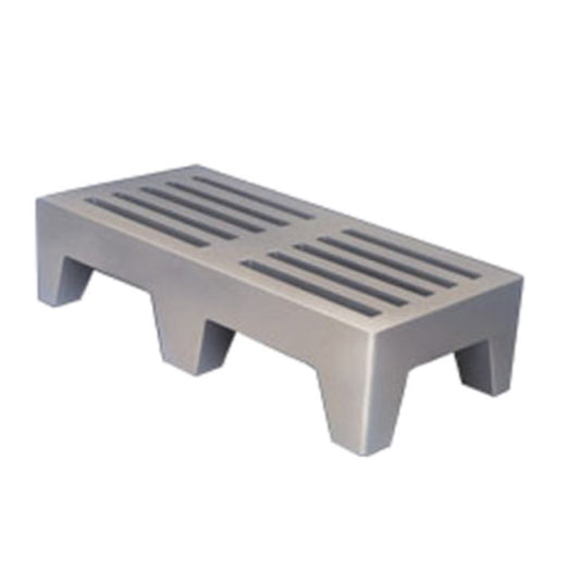 Win-Holt Dunnage Rack, Vented, Gray 22" x 36" x 12" Pls - PLSQ-3-1222-GY