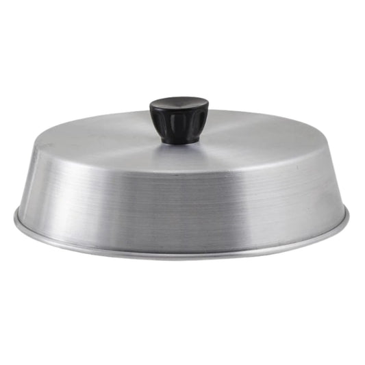 Winco 8" Round Aluminum Basting Cover with Handle - ADBC-8