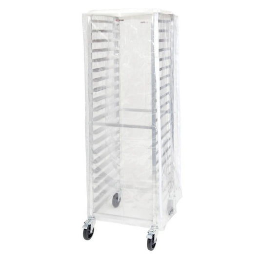 Winco 20 and 30 Tier End Load Full Height Bun / Sheet Pan Rack Cover - ALRK-20-CV
