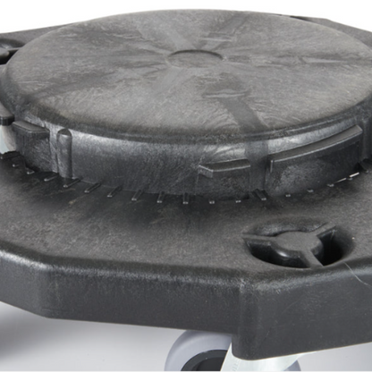 Winco Dolly 18" Round, Heavy Duty with Replaceable Casters - DLR-18