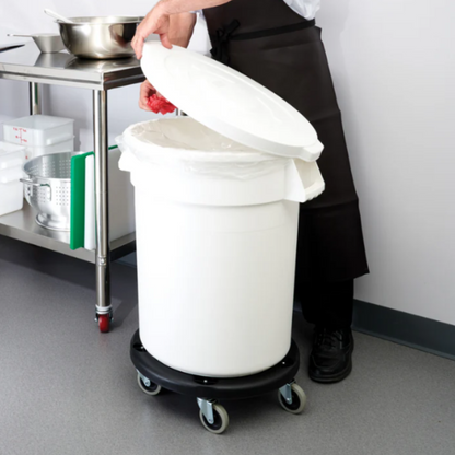 Winco Dolly 18" Round, Heavy Duty with Replaceable Casters - DLR-18