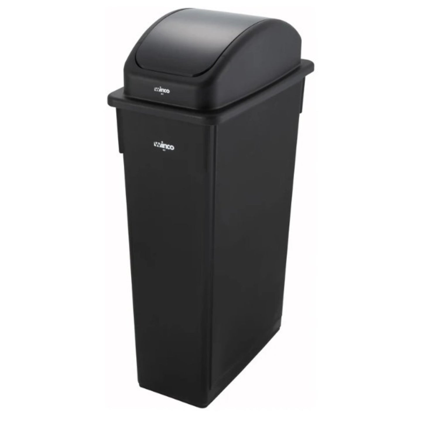 Winco Trash Receptacle Lid, Black - PTCL-23K