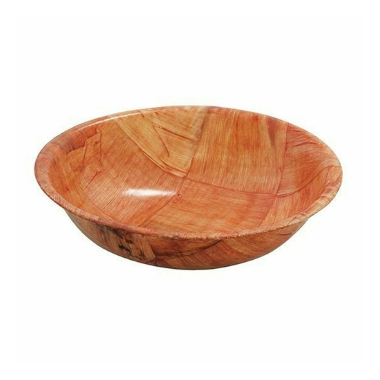 Salad Bowl Mahogany Woven 8"