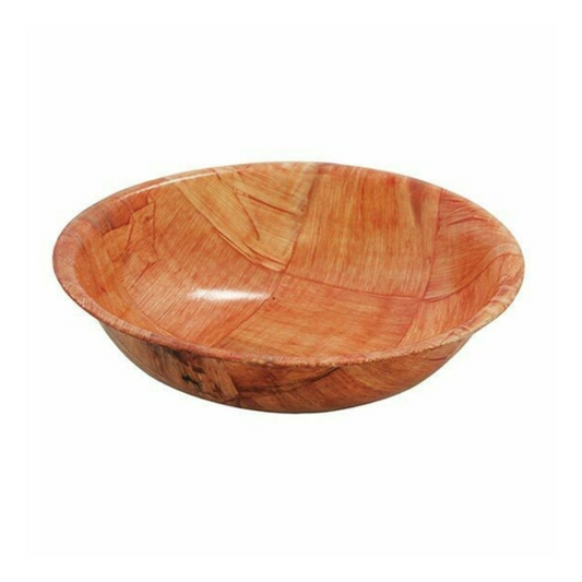 TableCraft - Salad Bowl Mahogany Woven 6" - TCP206