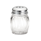 TableCraft Cheese Shaker 6oz Slotted Top, Glass - 260SL