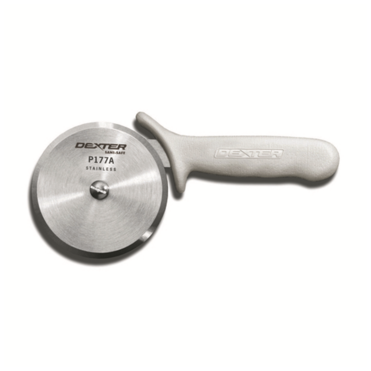 SaniSafe 4" Pizza Cutter White