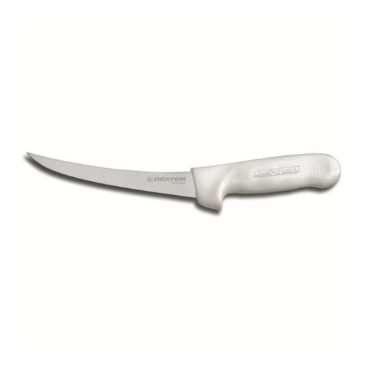 Boning Knife Narrow Curved 6"