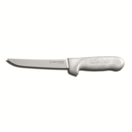 Dexter Russell Boning Knife Wide 6" White Handle