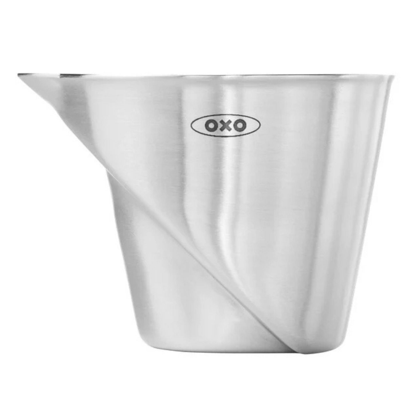 OXO Measuring Cup, Mini Angled - Stainless Steel - 1233080