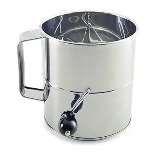 Tamiz de harina Norpro, acero inoxidable, 8 tazas - 146