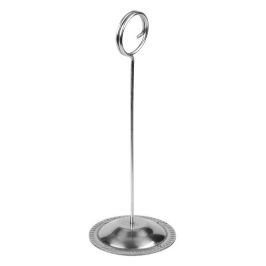 Table Number Card Holder 6"