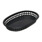 TableCraft - Basket Black Fast Food 10.5x7 - TCPC1076BK