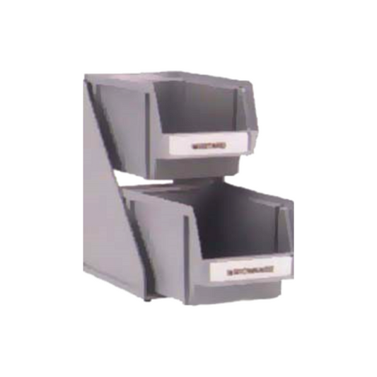 Sistema de autoservicio de condimentos de dos niveles Vollrath - Marrón - 4840-01