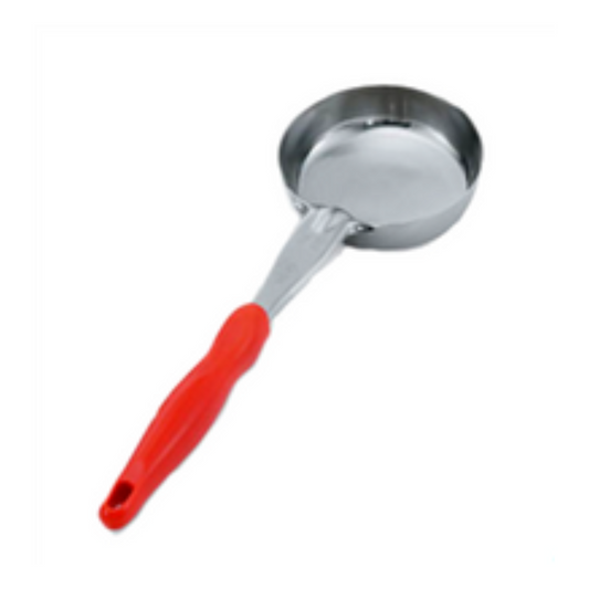 Cuenco redondo sólido Vollrath Spoodle de 8 oz, resistente y de una sola pieza, con asa naranja - 6433865