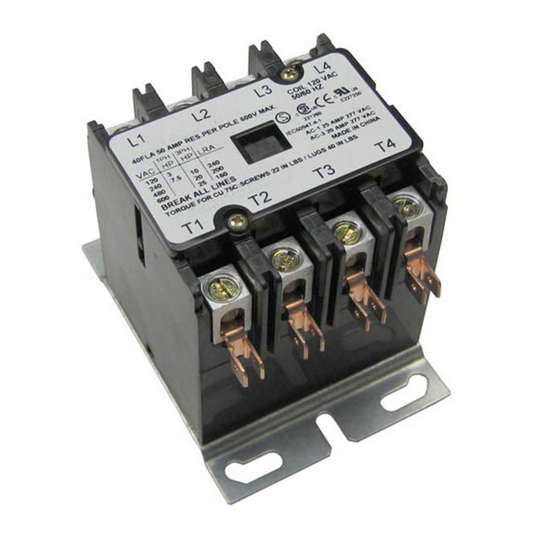 441085 - Contactor 4P 40/50A 120V