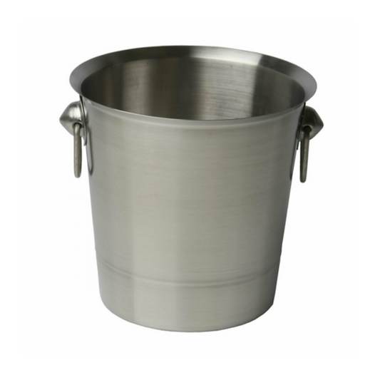 Wine Bucket w/Ring Hdl S/S