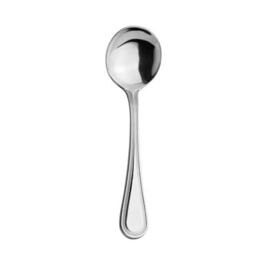 Cuchara sopera Steelite, 6-1/2", tazón redondo, acero inoxidable 18/0, Elena
