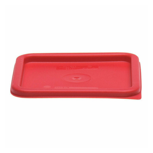Cambro Food Container Cover, Fits 6-8qt CamSquares Reddish - SFC6-451
