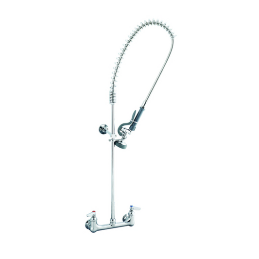 T&S Brass - Splash Mt Prerinse - 8"OC - T-SB-0133-CR-B