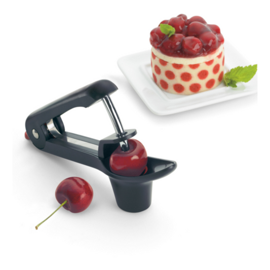 CUISIPRO Cherry/Olive Pitter, 8" L x 3.25" W x 1.5" H - 747151
