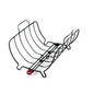 Roasting Pan Rack 14.75 x 12.25 x 7"h, Non-Stick - 746780