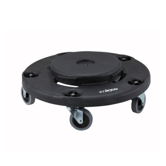 Winco Dolly 18" Round, Heavy Duty with Replaceable Casters - WNCDLR-18
