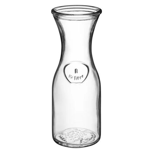 Decantador de vino de 1/2 litro de vidrio