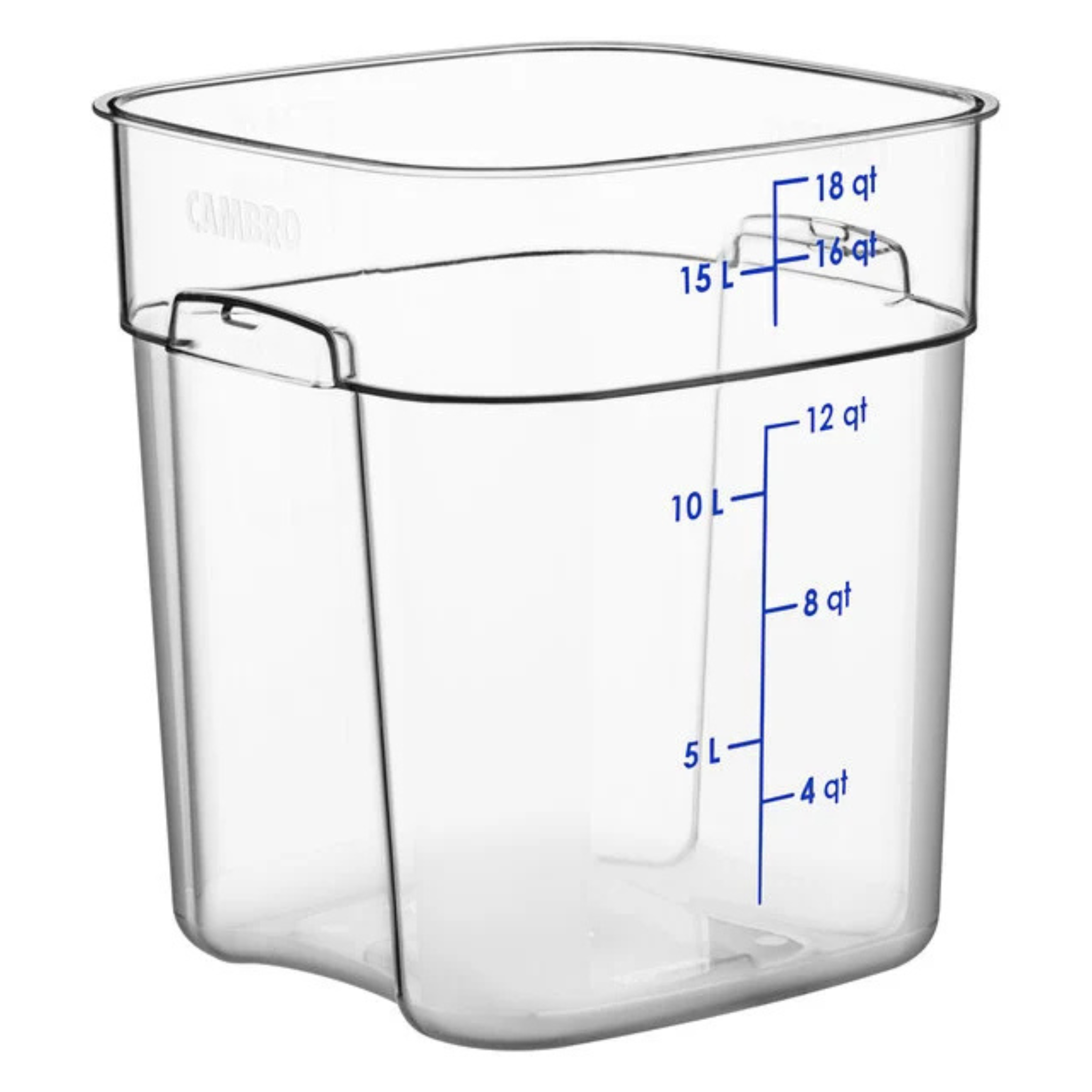 Cambro FreshPro Food Container 18 qt Clear - 18SFSPROCW135 – East Bay ...