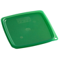 Cambro FreshPro Cover for 2 & 4 qt Containers Green Polyethylene NSF - SFC2FPPP265