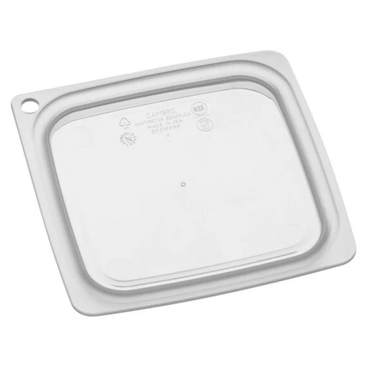 Cambro FreshPro Cover for ½ & 1 qt Containers Translucent Polyethylene NSF - SFC1FPPP190