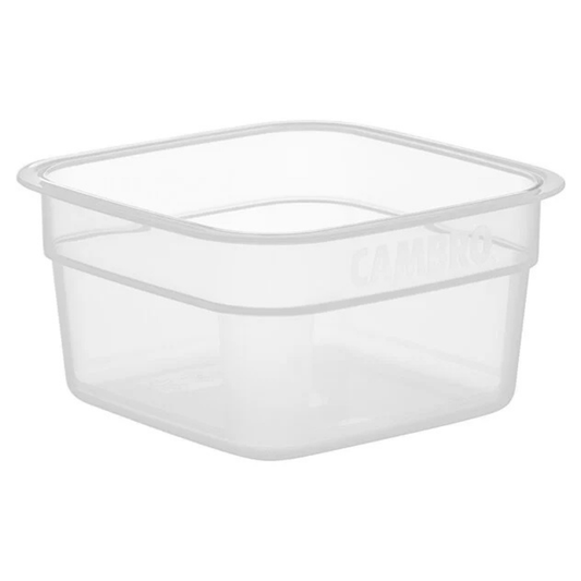 Cambro FreshPro Food Container ½ qt Translucent Polypropylene NSF - HFSFSPROPP190