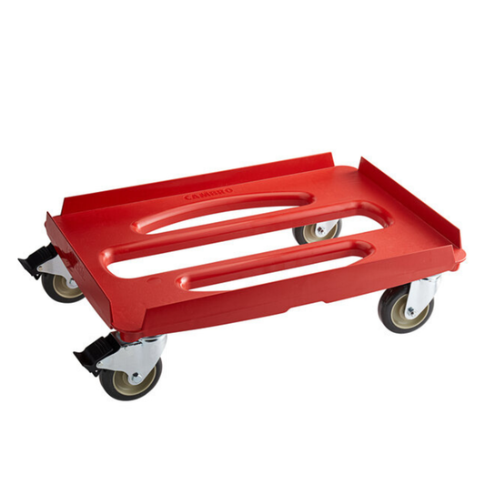 Cambro Food Carrier Dolly 300 lb Capacity Red - CDC300358