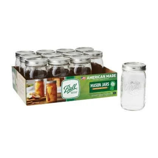Ball Wide Mouth Canning Jar 32 oz 1 Quart - KU62299