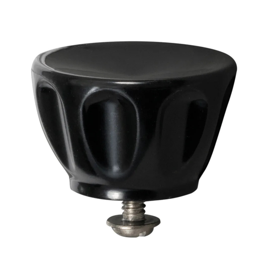 American Metalcraft Black Bakelite Replacement Knob - BAKNOB