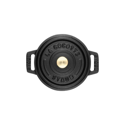 Staub Mini Cocotte .25 qt, Matte Black - 1004814