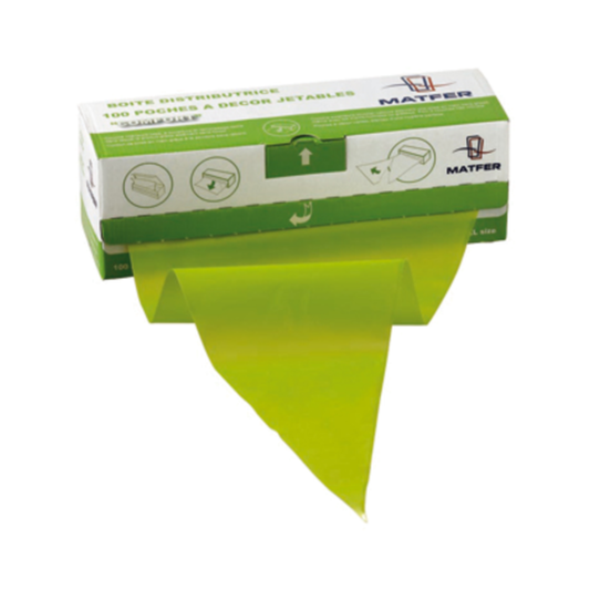 Matfer Bourgeat - 糕点袋 23 英寸长 耐热 100 个装 - F165007