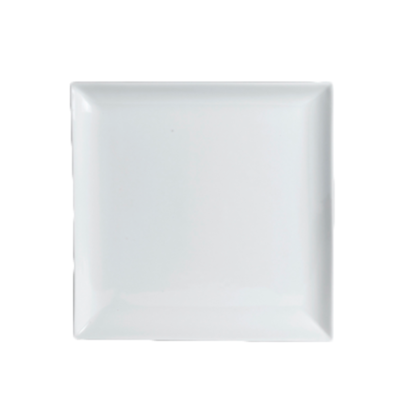 Plato Varick cuadrado de 6,5" para café