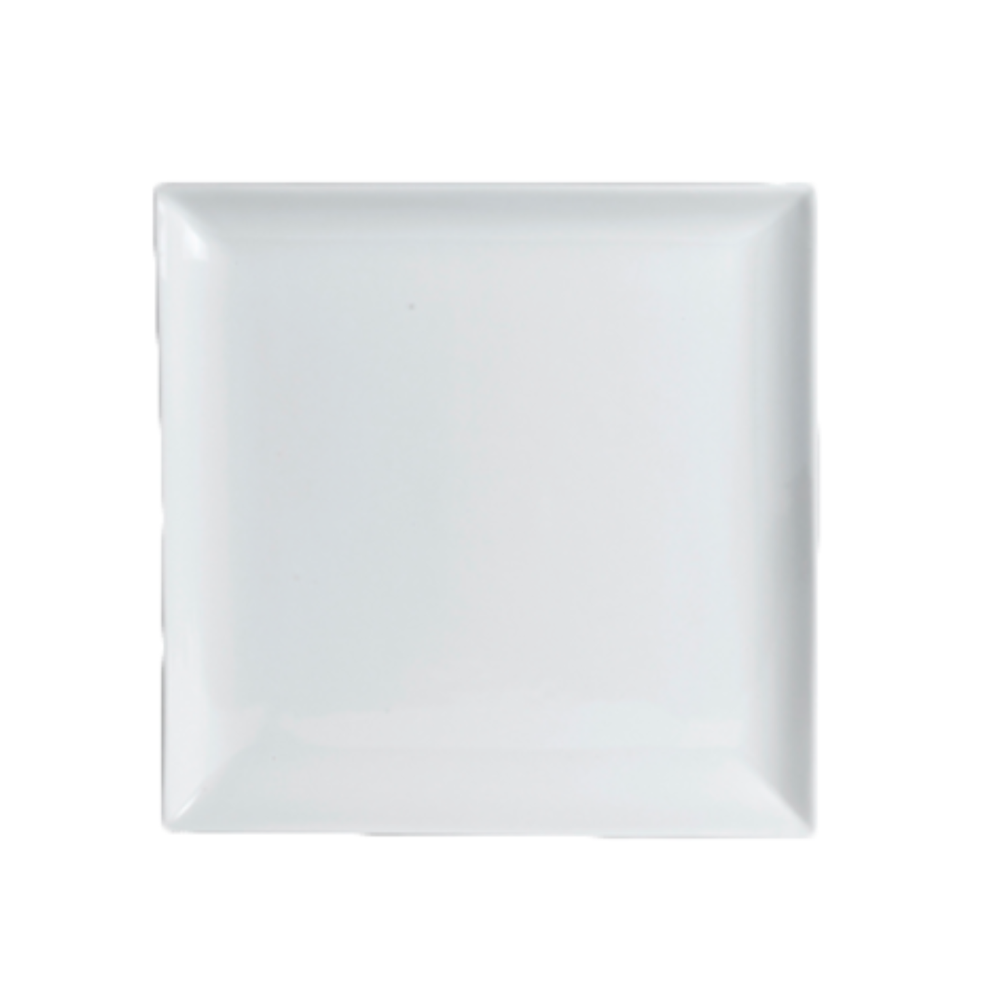 Plato Varick de 10" cuadrado para café