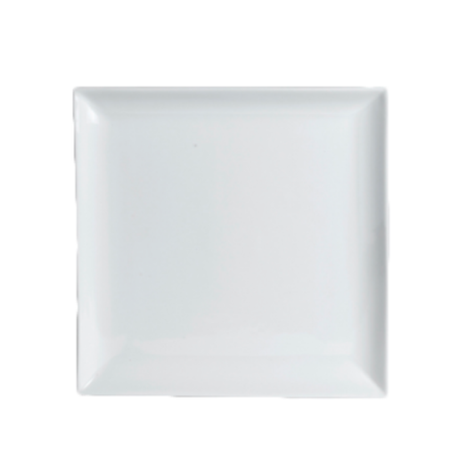 Steelite Varick Plate 10" Square Café - DZ - 6900E538