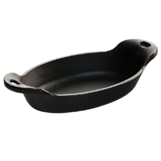 Lodge Mini Server 9 oz Oval Cast Iron - HMSOV