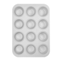 Fat Daddio’s Standard Muffin Pan 12 Cup Heavy Duty Anodized Aluminum - MFN-STD