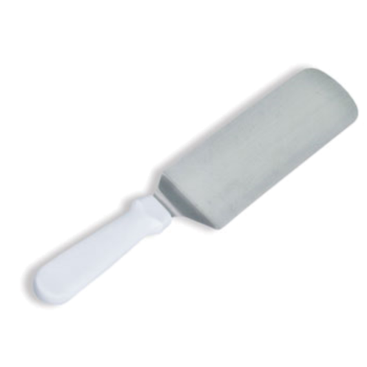 California Cooking Solid Stainless Steel Turner 10"x3" with Plastic Handle - PHT-103