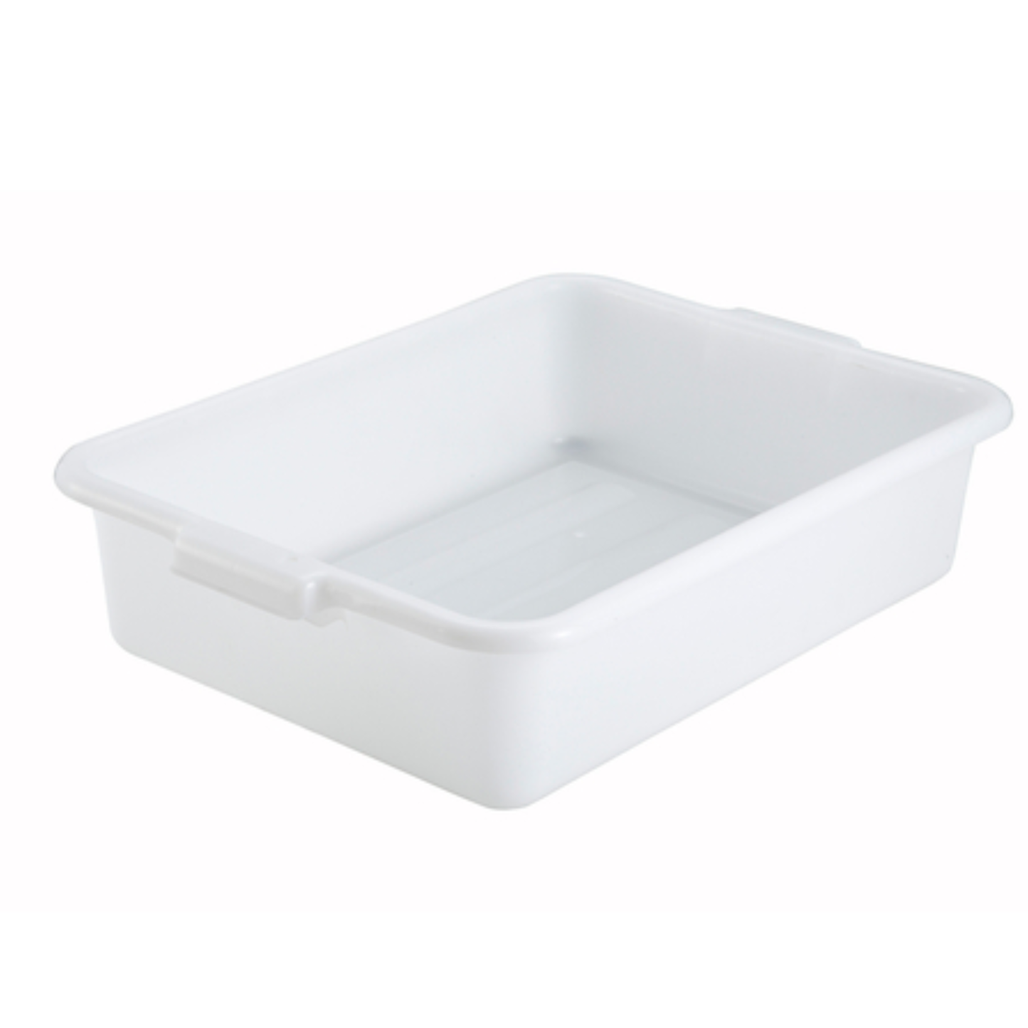Winco Bus Box White 5" Deep - PL-5W