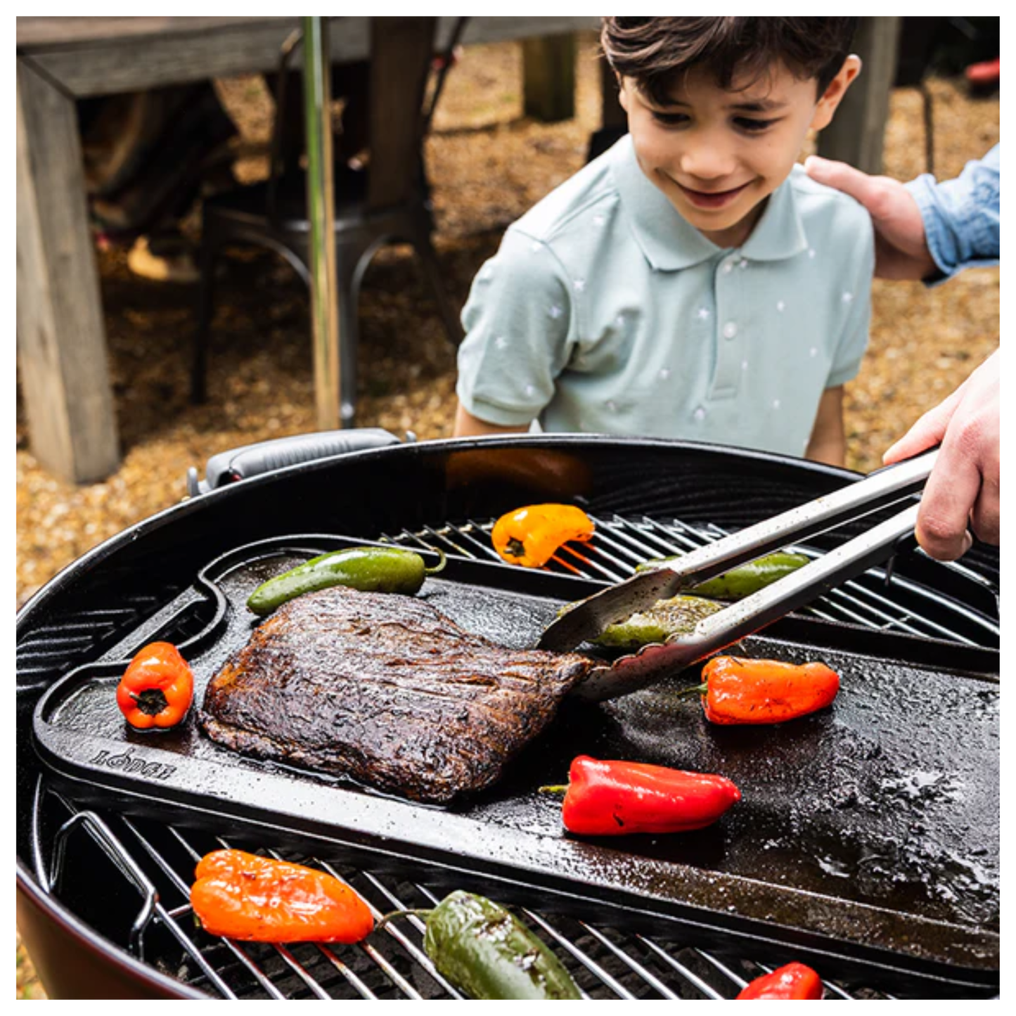 Parrilla/plancha reversible Lodge - LPGI3