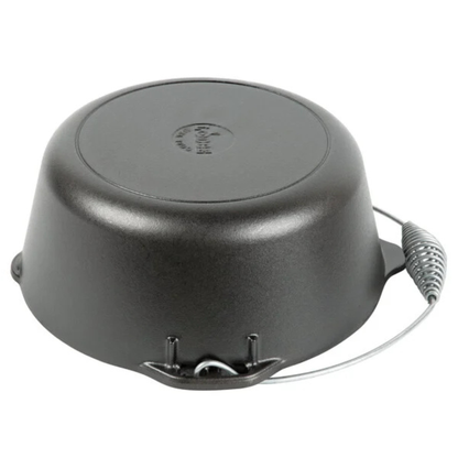 Lodge Dutch Oven with Iron Cover 7 Qt - L10DO3