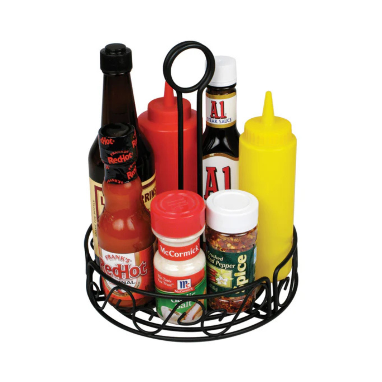Winco Condiment Caddy Wire Round - WBKH-6R