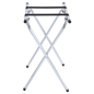 Soporte de bandeja, 31", cromado