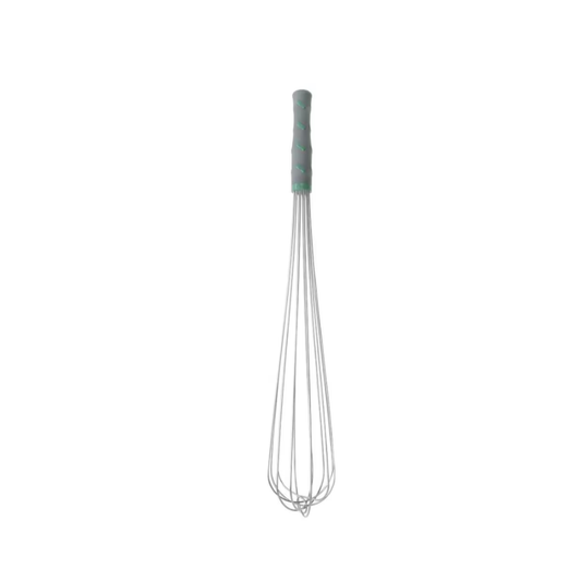 Vollrath French Whip, 22″ Stainless Steel with Aqua Nylon Handle - 47096